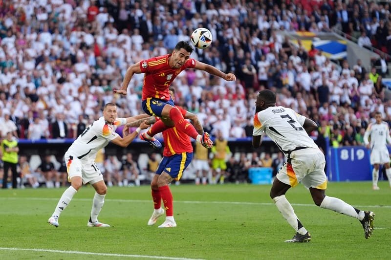 Merino đã ghi bàn thắng quyết định giúp Tây Ban Nha vượt qua Đức ở Euro 2024.