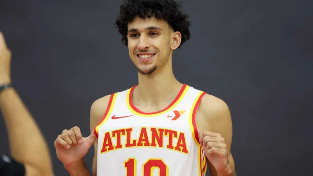 Zaccharie Risacher là lượt chọn đầu tiên ở NBA năm nay