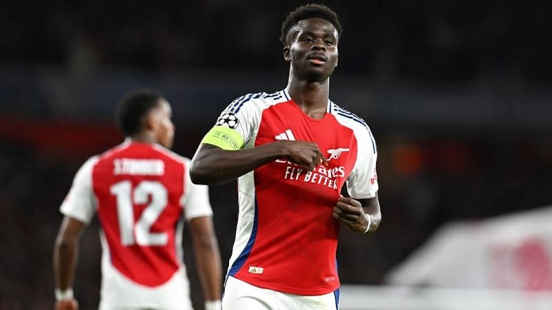 Saka đang là nhân tố vô cùng quan trọng của Arsenal