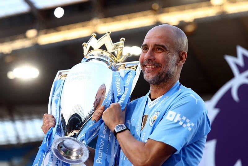 Pep giúp Man City gặt hái vô số vinh quang