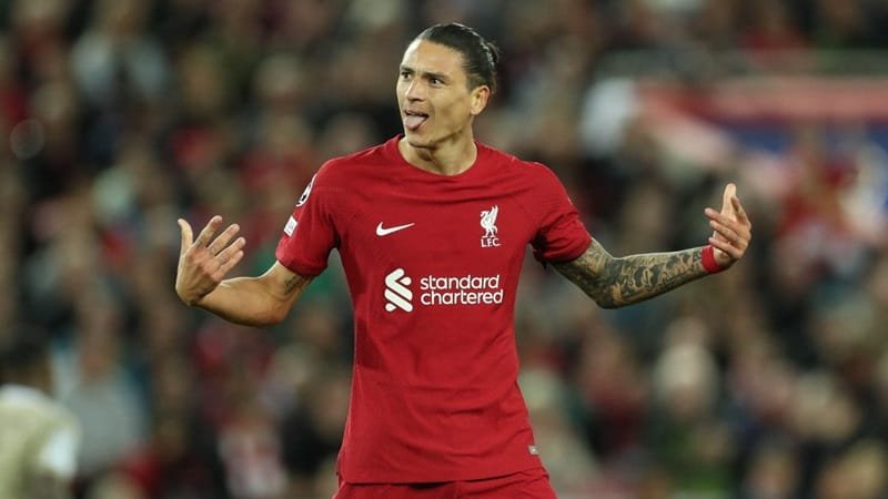 Nunez ghi 15 bàn mùa đầu tiên chơi cho Liverpool