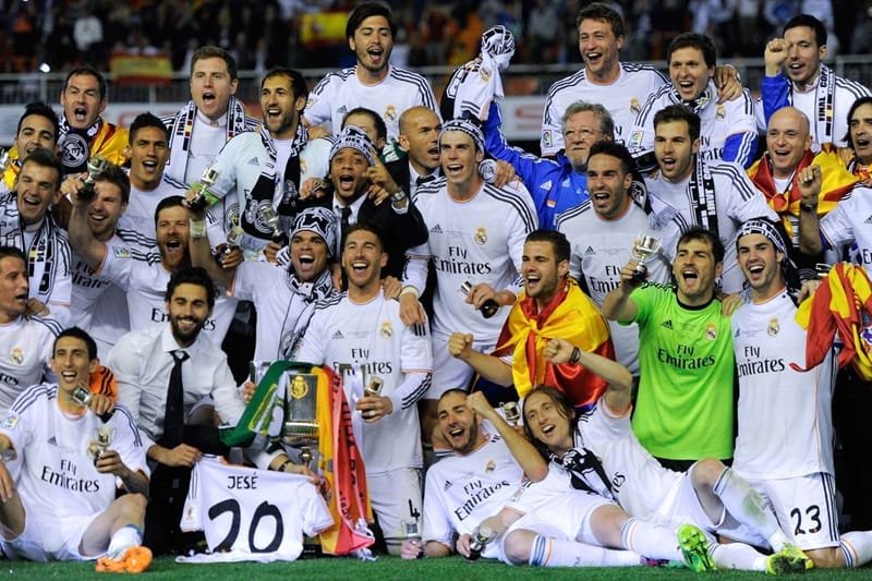 Real vô địch Cúp nhà vua mùa giải 2013/14