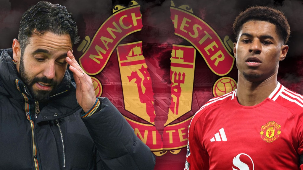 HLV Man Utd chán nản với Rashford.