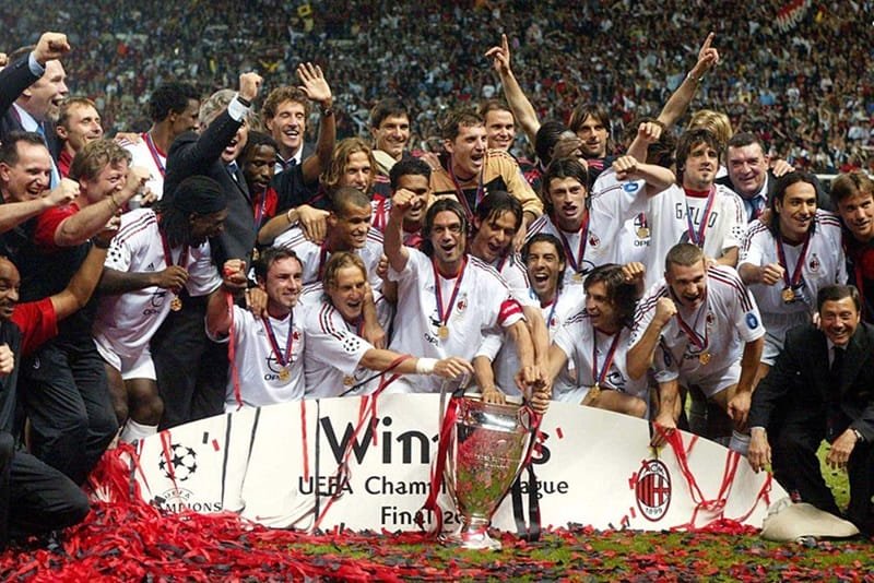Milan và danh hiệu thứ 6 vào mùa giải 2002/03