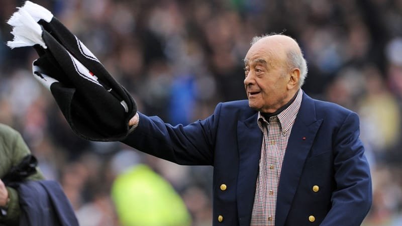 Mohamed Al-Fayed mua Fulham vào hè 1997
