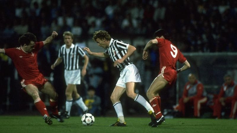 Juventus gặp Liverpool trong trận chung kết C1 năm 1985